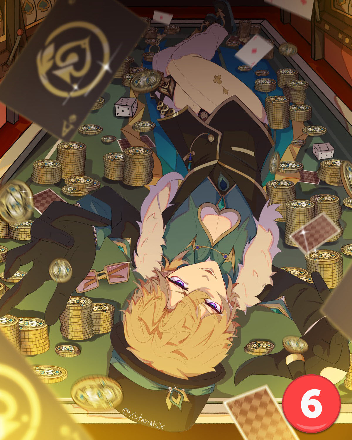 Hoyoverse Games Fan Art 8 x 10 Art Print