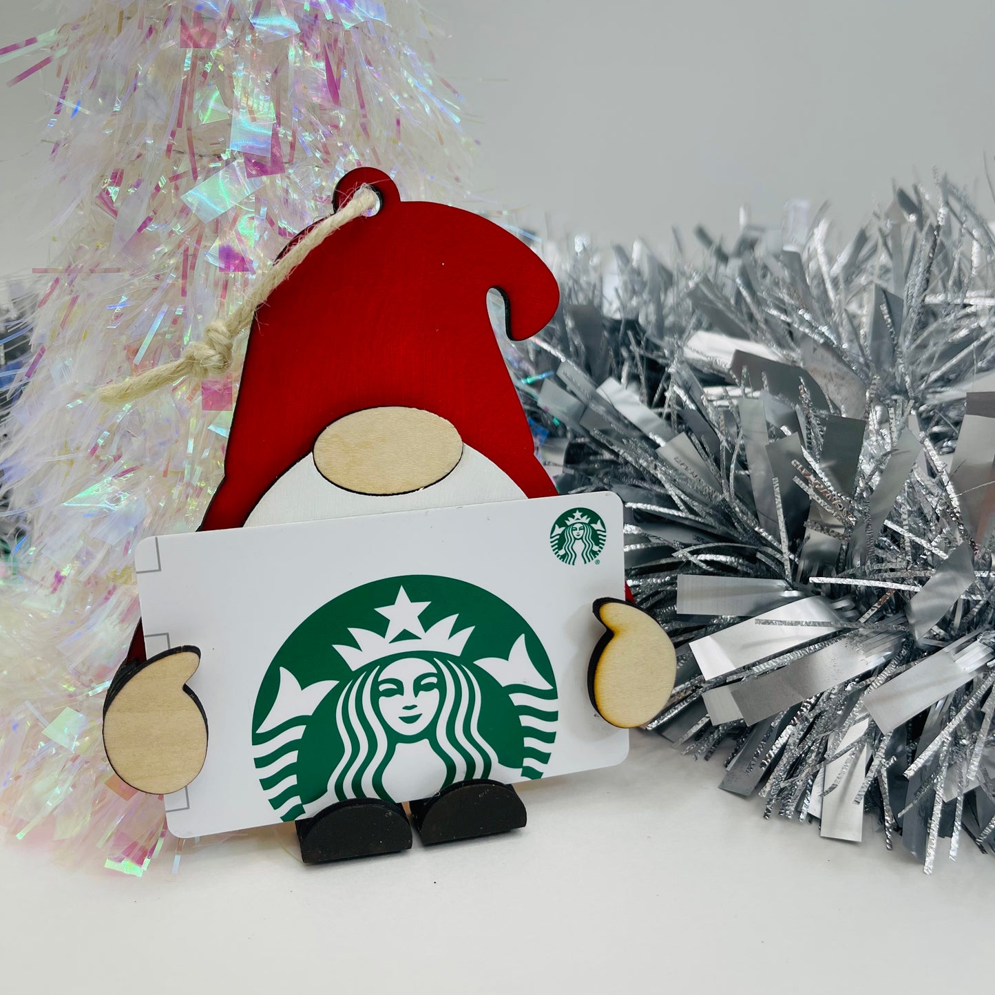 Gnome for the Holidays Gift Card Ornament